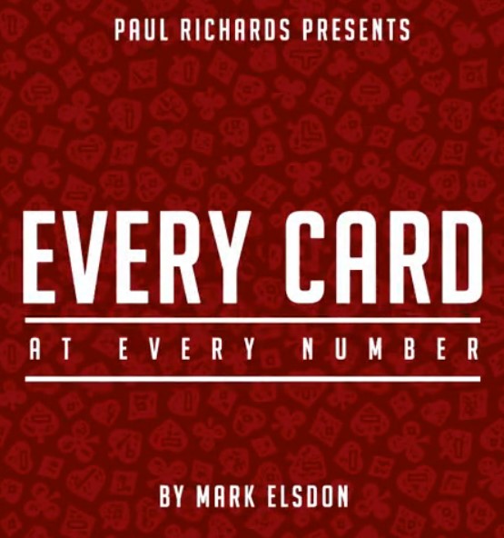 Every Card At Every Number by Mark Elsdon