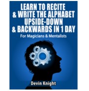 Devin Knight - Alphabet In Reverse