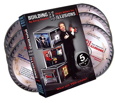 Building Your Own Illusions Part 1 by Gerry Frenette (6 DVD set) The Complete Video Course