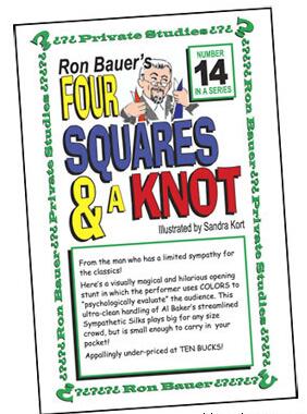 Ron Bauer - 14 Four Squares and a Knot