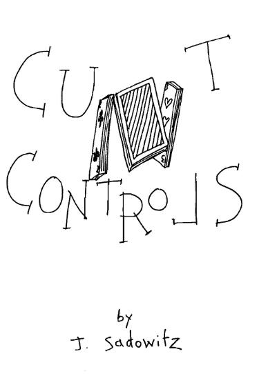 Jerry Sadowitz - Cut Controls
