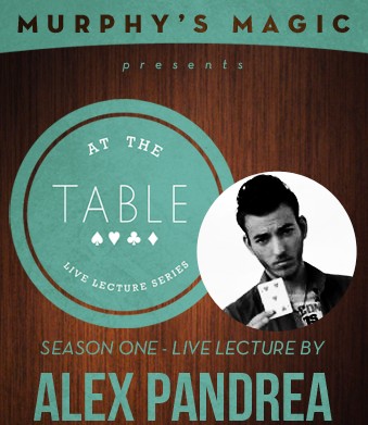 At the Table Live Lecture - Alex Pandrea