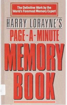 Harry Lorayne - Page a Minute Memory Book