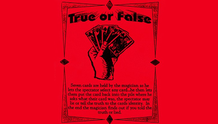 True or False by Ickle Pickles