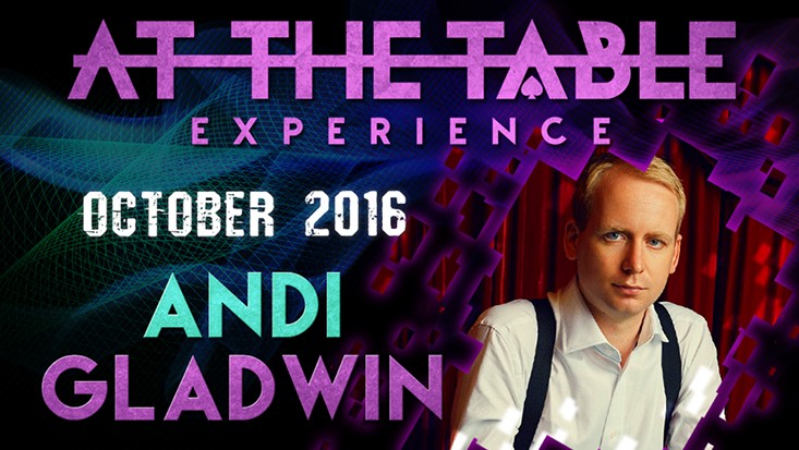 At The Table Live Lecture 2nd Andi Gladwin October 5th