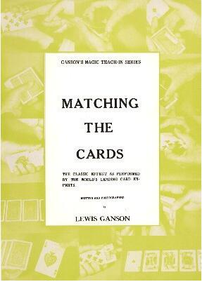 Lewis Ganson - Matching the Cards Teach-In
