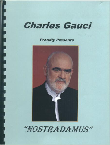 Charles Gauci - Nostradamus