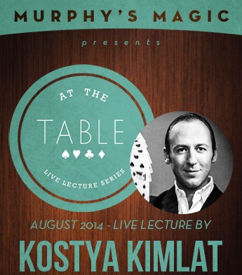 At the Table Live Lecture - Kostya Kimlat