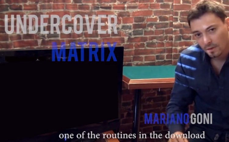 Undercover Matrix by Mariano Goni