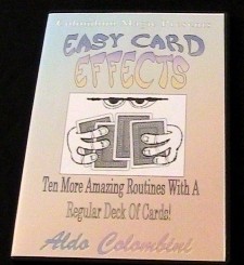 Aldo Colombini - Easy Card Effects (Video Download)