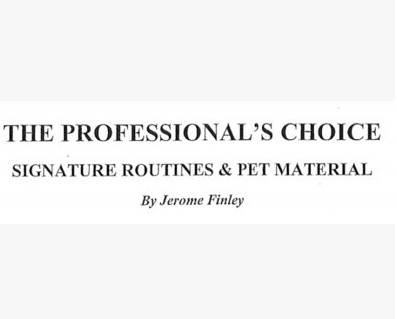Jerome Finley - The Professional's Choice I