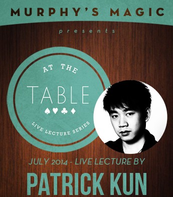 At the Table Live Lecture - Patrick Kun