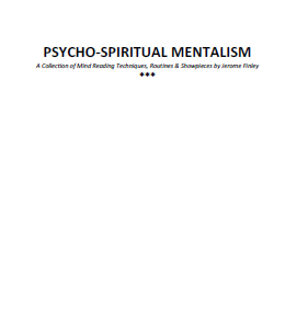 Jerome Finley - Psycho Spiritual Mentalism PDF