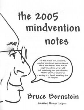 Bruce Bernstein - Mindvention 2005