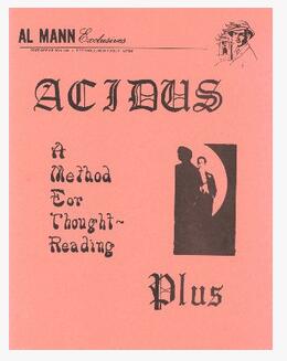 Al Mann - Acidus Plus