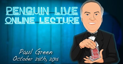Penguin Live Online Lecture - Paul Green