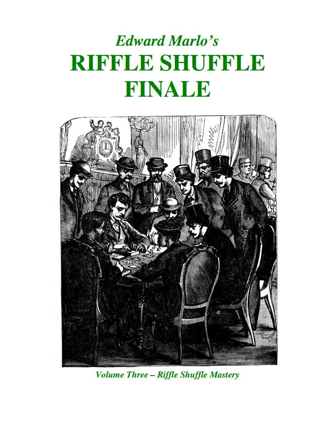 Jon Racherbaumer - Riffle Shuffle Finale