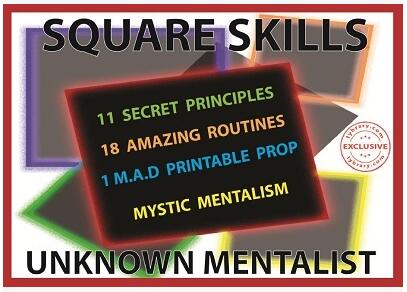 Unknown Mentalist - Square Skills (PDF Download)